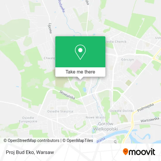 Карта Proj Bud Eko