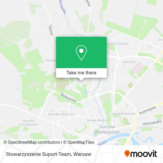 Stowarzyszenie Suport-Team map