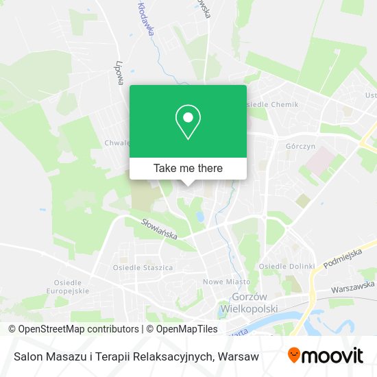 Salon Masazu i Terapii Relaksacyjnych map