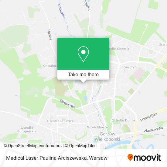 Medical Laser Paulina Arciszewska map