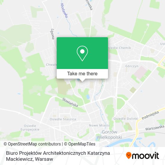 Biuro Projektów Architektonicznych Katarzyna Mackiewicz map