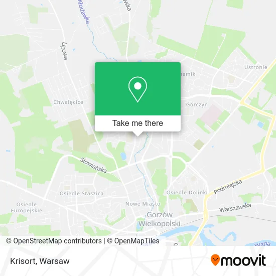 Карта Krisort