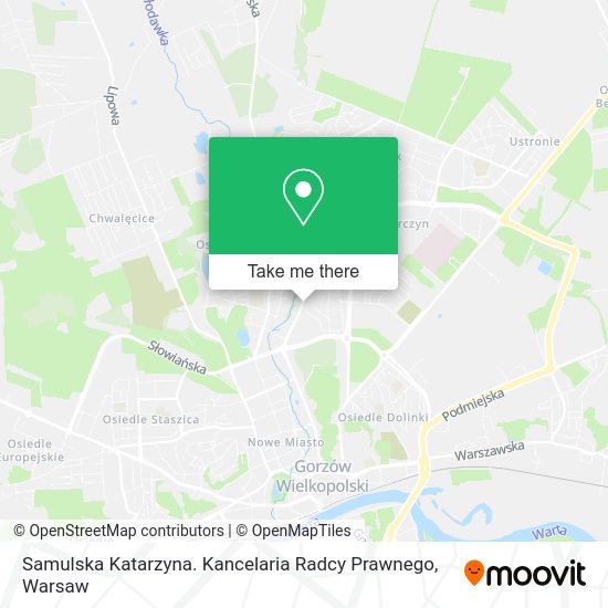 Samulska Katarzyna. Kancelaria Radcy Prawnego map