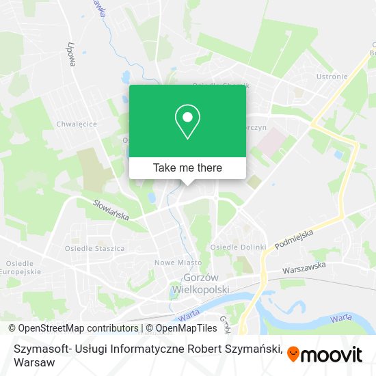 Szymasoft- Usługi Informatyczne Robert Szymański map