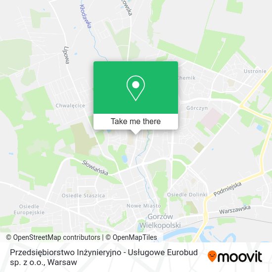 Przedsiębiorstwo Inżynieryjno - Usługowe Eurobud sp. z o.o. map