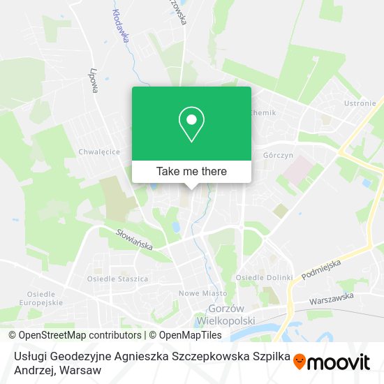 Usługi Geodezyjne Agnieszka Szczepkowska Szpilka Andrzej map