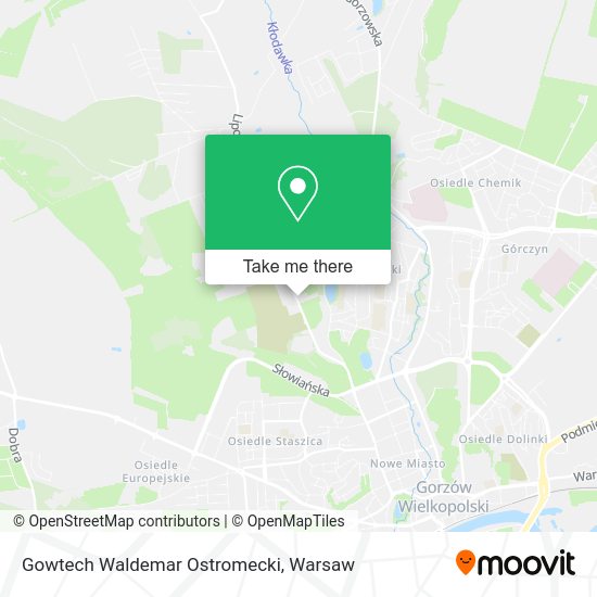 Gowtech Waldemar Ostromecki map