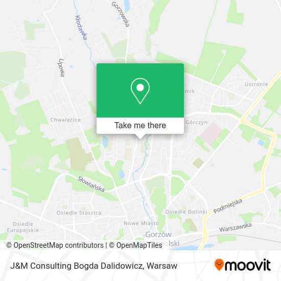 Карта J&M Consulting Bogda Dalidowicz