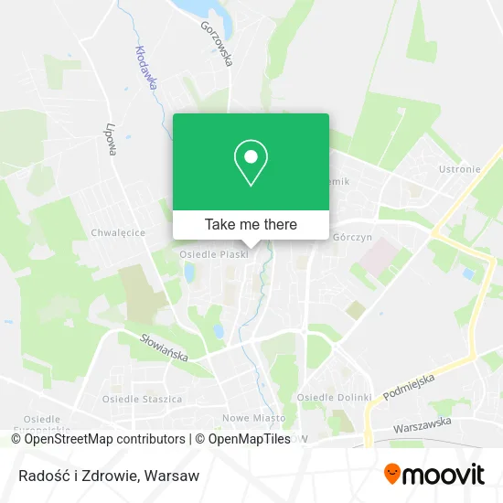 Карта Radość i Zdrowie