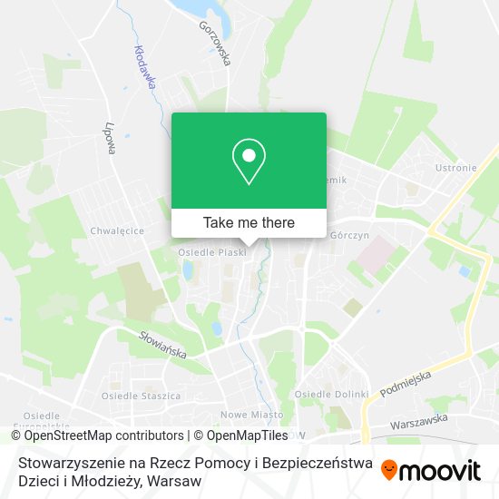 Stowarzyszenie na Rzecz Pomocy i Bezpieczeństwa Dzieci i Młodzieży map