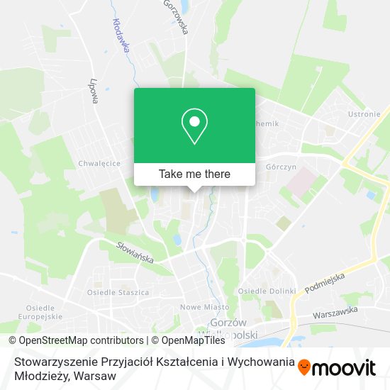 Stowarzyszenie Przyjaciół Kształcenia i Wychowania Młodzieży map