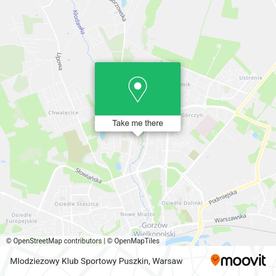 Mlodziezowy Klub Sportowy Puszkin map