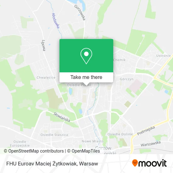 Карта FHU Euroav Maciej Żytkowiak