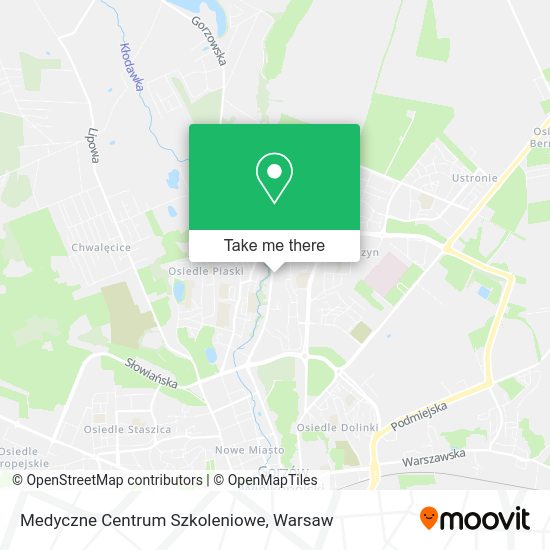 Medyczne Centrum Szkoleniowe map