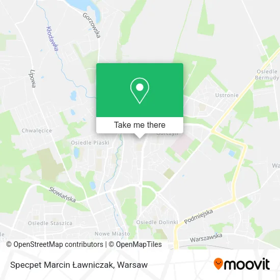 Specpet Marcin Ławniczak map