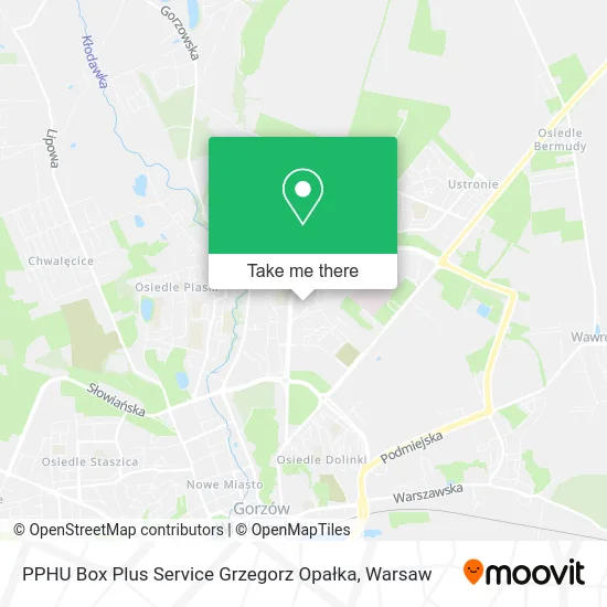 Карта PPHU Box Plus Service Grzegorz Opałka