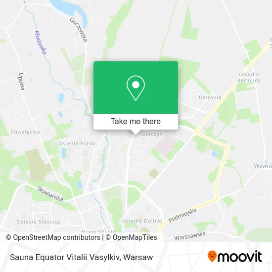 Карта Sauna Equator Vitalii Vasylkiv