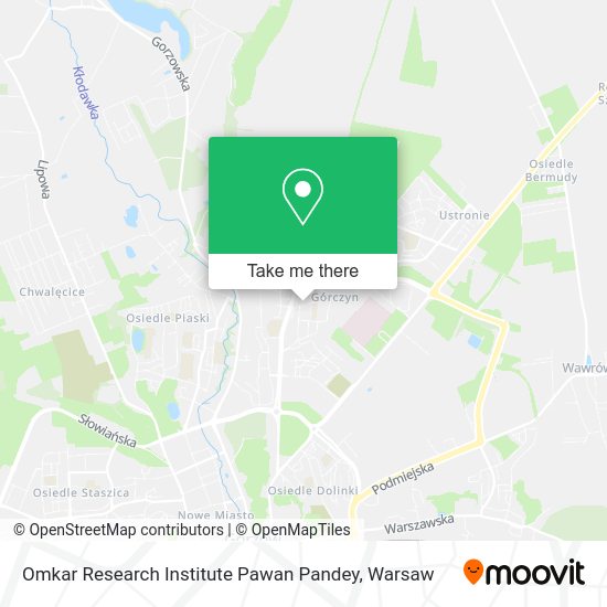 Omkar Research Institute Pawan Pandey map