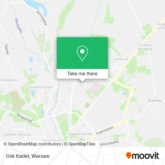 Карта Osk Kadet