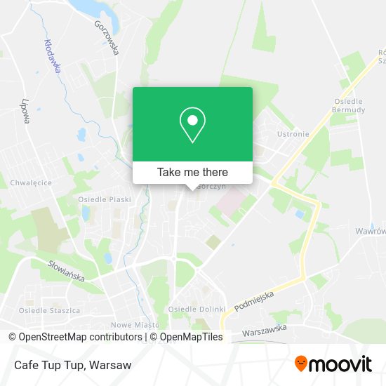 Cafe Tup Tup map