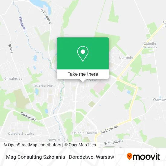 Карта Mag Consulting Szkolenia i Doradztwo