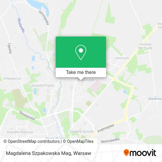 Magdalena Szpakowska Mag map