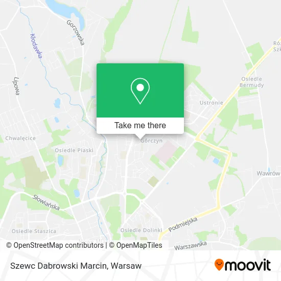 Карта Szewc Dabrowski Marcin