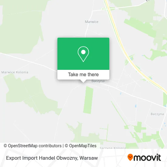 Карта Export Import Handel Obwozny