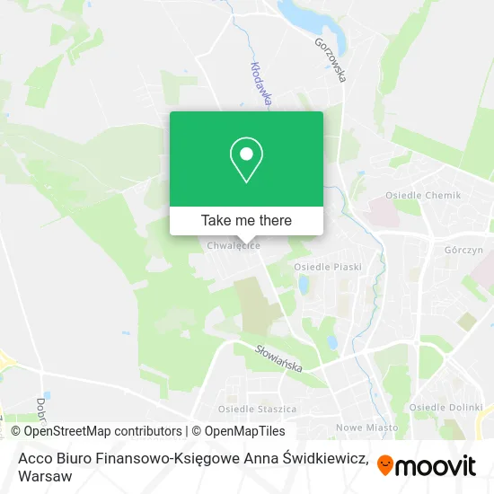 Acco Biuro Finansowo-Księgowe Anna Świdkiewicz map