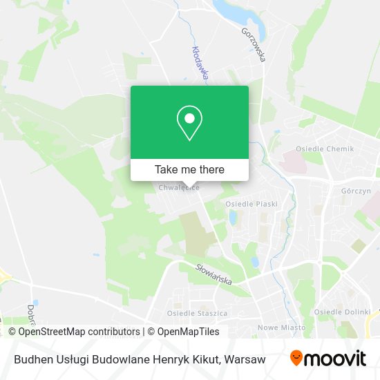 Budhen Usługi Budowlane Henryk Kikut map