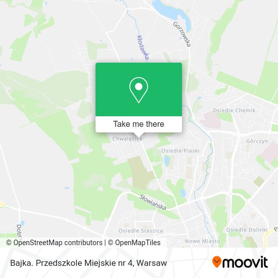 Bajka. Przedszkole Miejskie nr 4 map