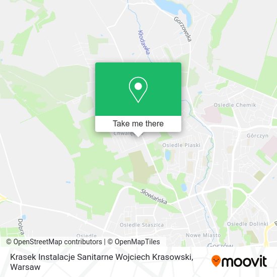 Krasek Instalacje Sanitarne Wojciech Krasowski map