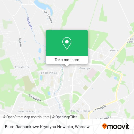 Biuro Rachunkowe Krystyna Nowicka map