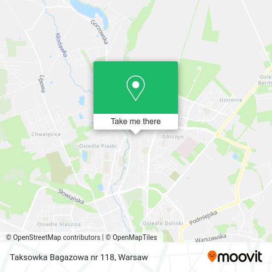 Taksowka Bagazowa nr 118 map