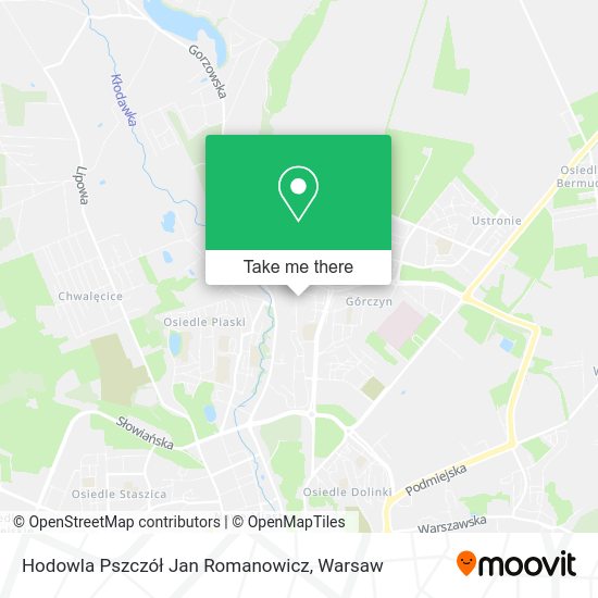 Hodowla Pszczół Jan Romanowicz map