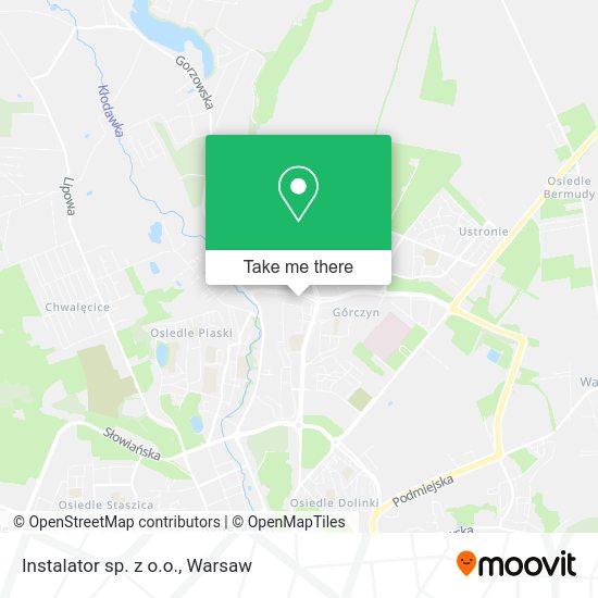 Instalator sp. z o.o. map