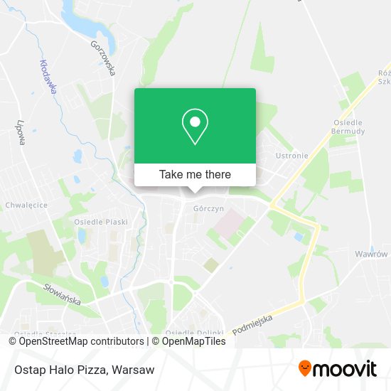 Ostap Halo Pizza map