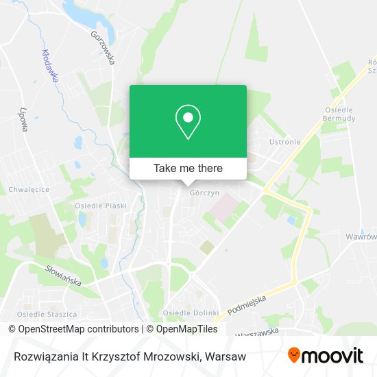 Rozwiązania It Krzysztof Mrozowski map