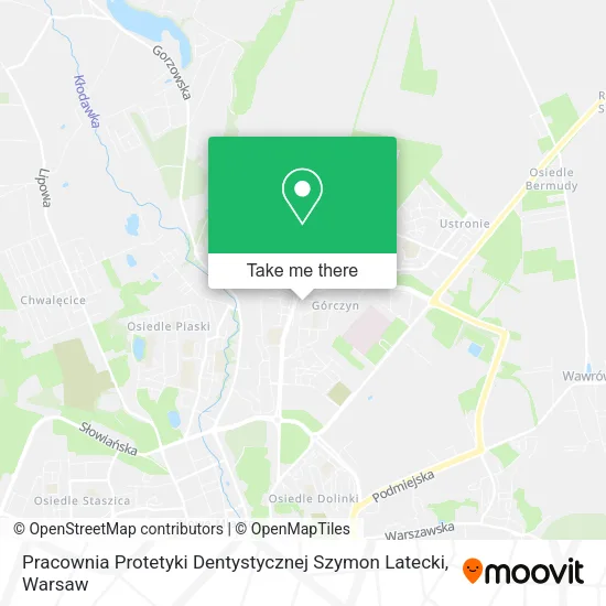 Карта Pracownia Protetyki Dentystycznej Szymon Latecki
