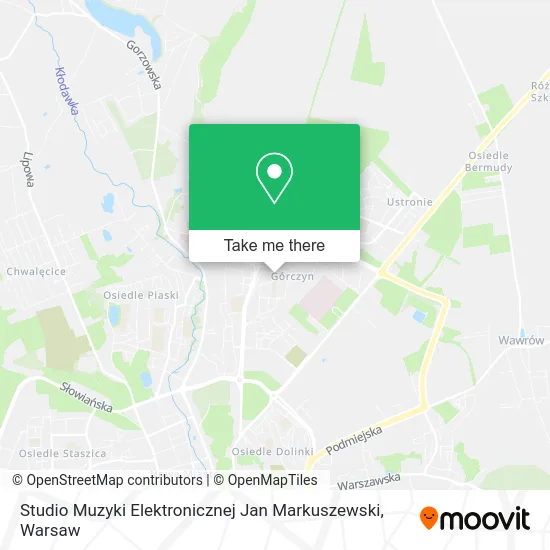 Карта Studio Muzyki Elektronicznej Jan Markuszewski