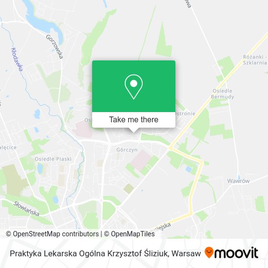 Praktyka Lekarska Ogólna Krzysztof Śliziuk map