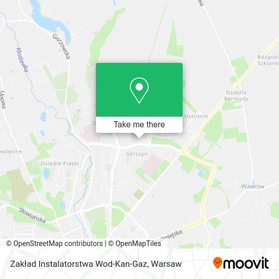 Карта Zakład Instalatorstwa Wod-Kan-Gaz