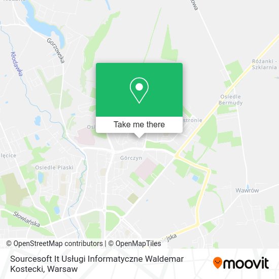 Sourcesoft It Usługi Informatyczne Waldemar Kostecki map