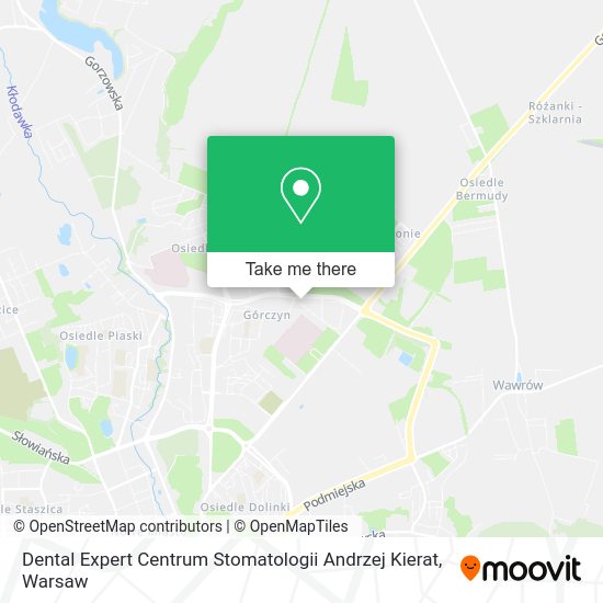 Карта Dental Expert Centrum Stomatologii Andrzej Kierat