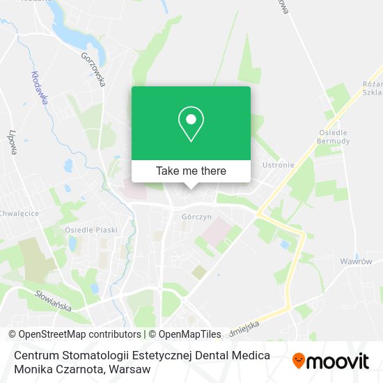 Centrum Stomatologii Estetycznej Dental Medica Monika Czarnota map