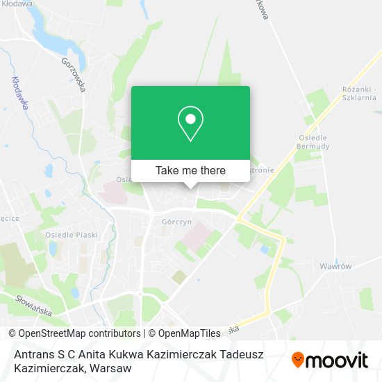 Antrans S C Anita Kukwa Kazimierczak Tadeusz Kazimierczak map