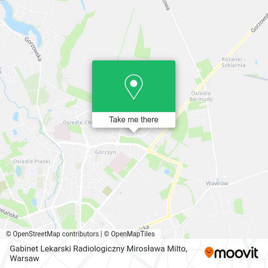 Gabinet Lekarski Radiologiczny Mirosława Milto map