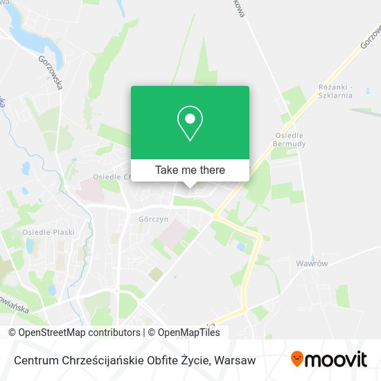 Centrum Chrześcijańskie Obfite Życie map