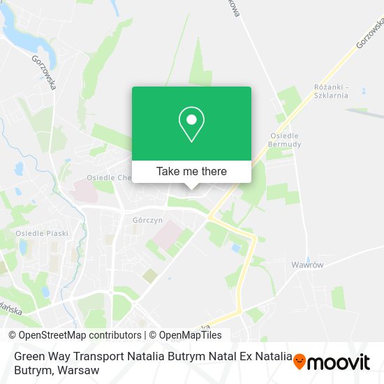 Green Way Transport Natalia Butrym Natal Ex Natalia Butrym map