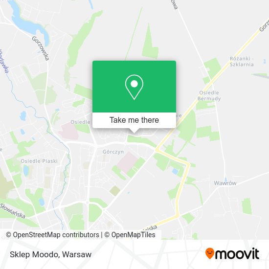 Sklep Moodo map